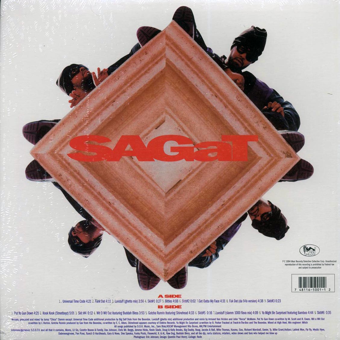 Sagat - My Poem Is: The World According To Sagat (1994 PRESS)
