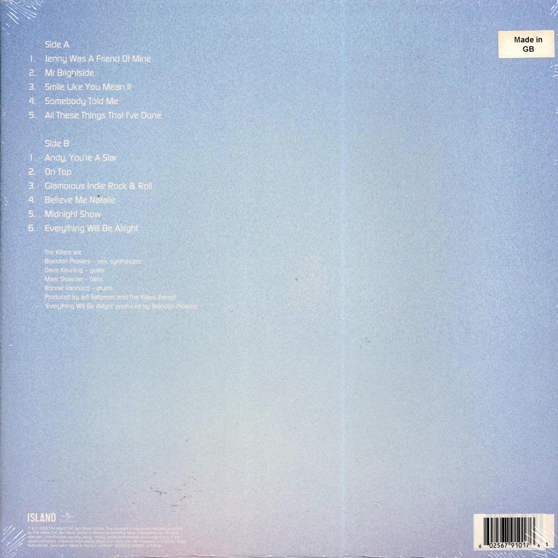 The Killers - Hot Fuss (orange vinyl)