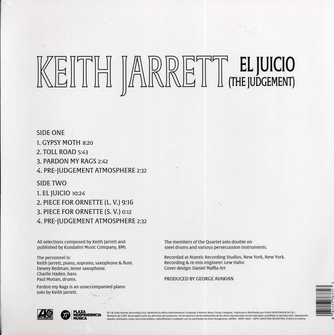 Keith Jarrett - El Juicio: The Judgement