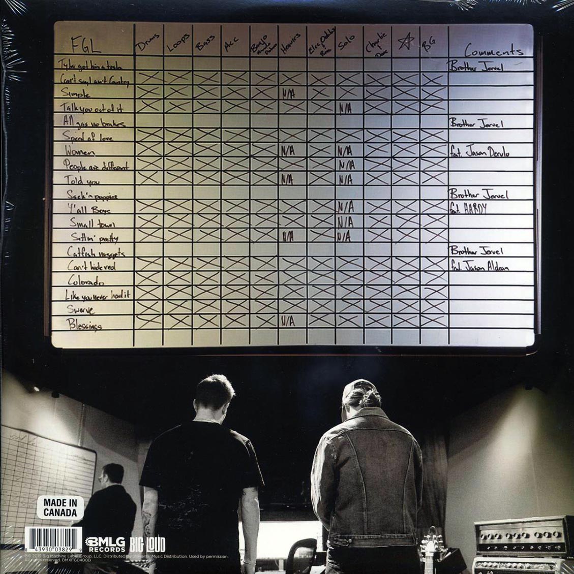 Florida Georgia Line - Can't Say I Ain't Country (2xLP)