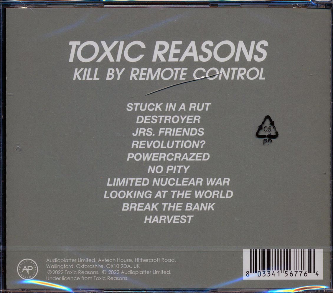 Toxic Reasons - Kill By Remote Control