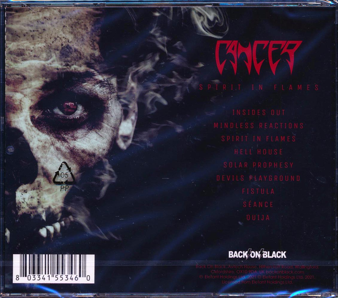 Cancer - Spirit In Flames