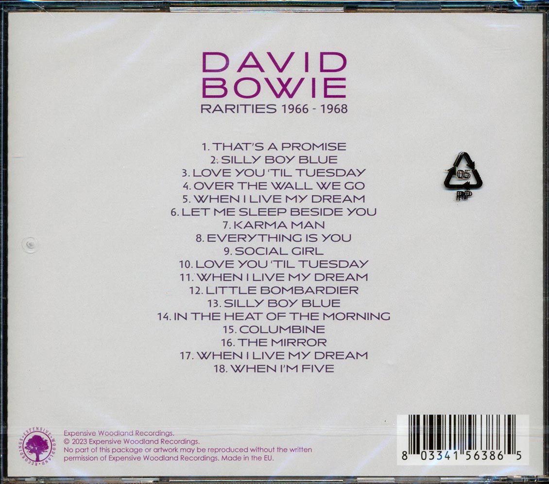 David Bowie - Rarities 1966-1968