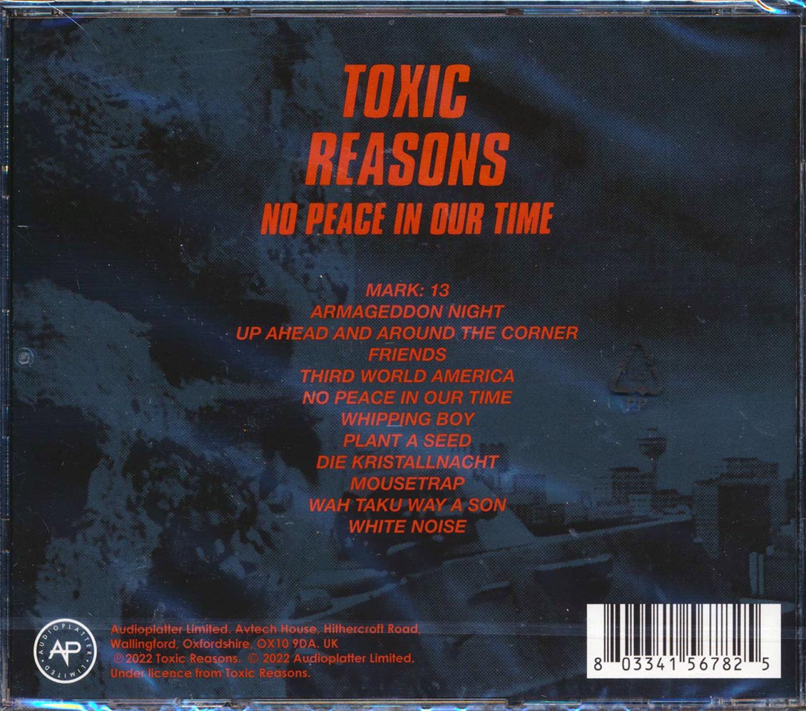 Toxic Reasons - No Peace In Our Time