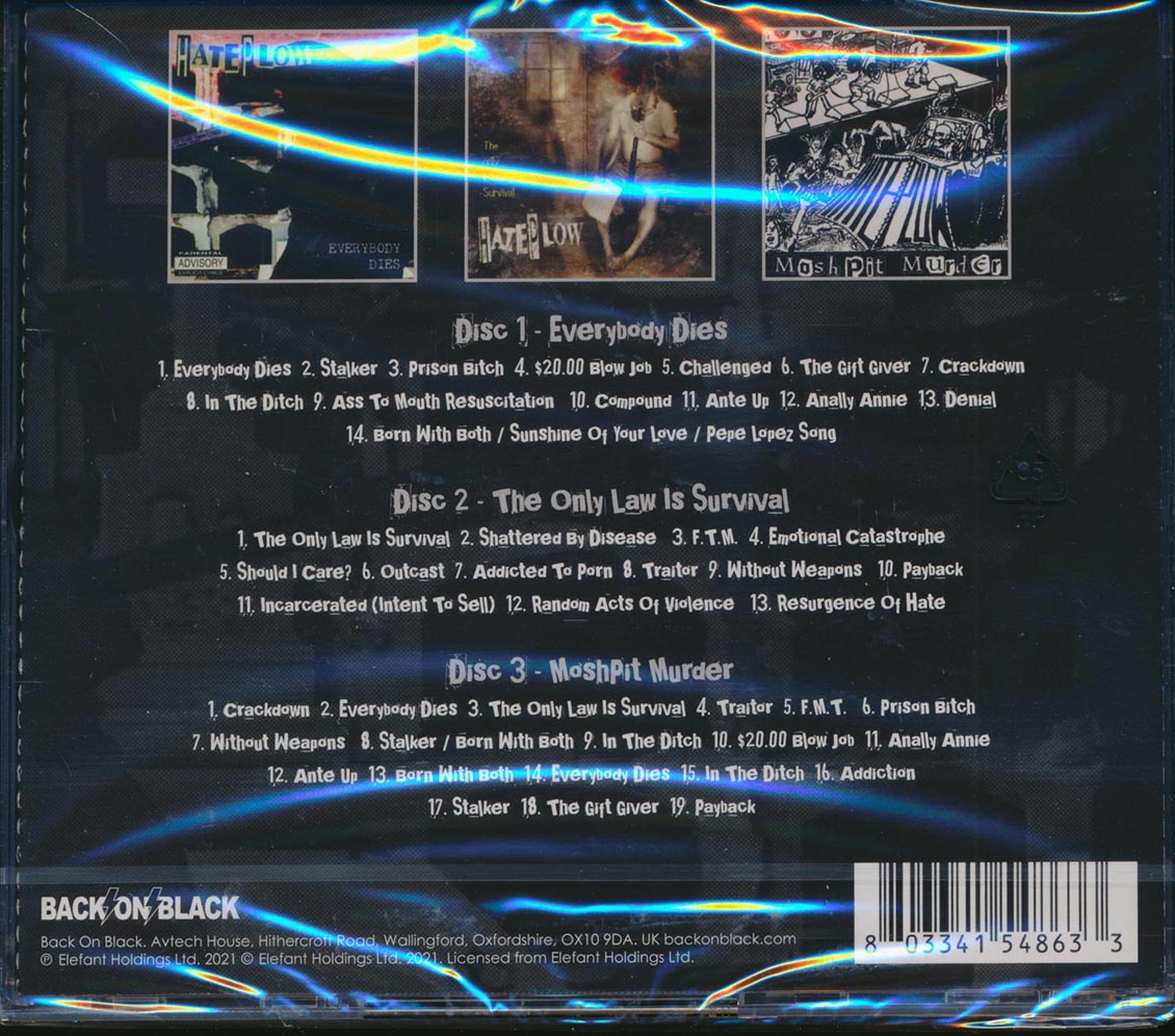 Hateplow - Total Hate 1998-2004 (3xCD)