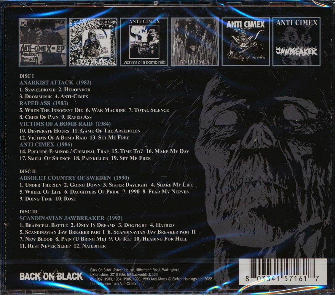 Anti Cimex - Victims Of A Bomb Raid (41 tracks) (3xCD)