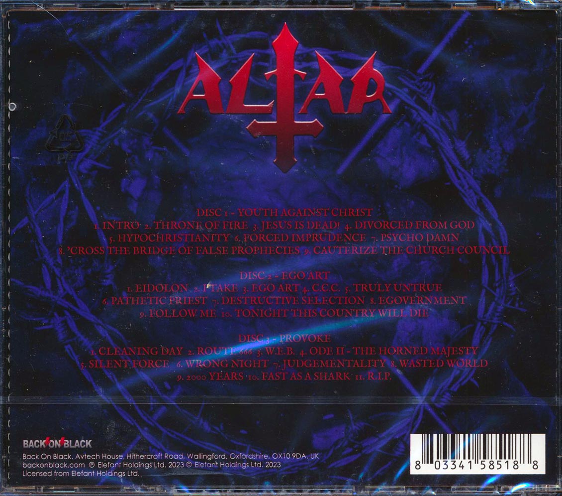 Altar - Displeased Recordings (30 tracks) (3xCD) (incl. 20-page booklet)