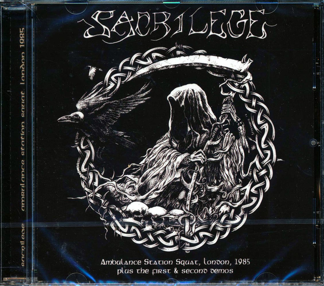 Sacrilege - Ambulance Station Squat, London, 1985 + The First & Second Demos