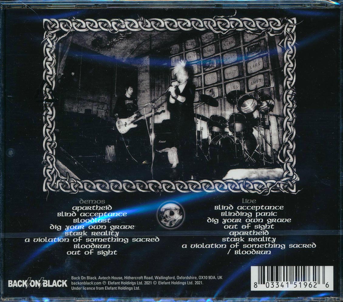 Sacrilege - Ambulance Station Squat, London, 1985 + The First & Second Demos