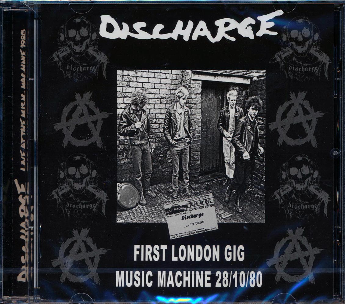 Discharge - Live At The Music Machine 1980 (incl. 8-page booklet)