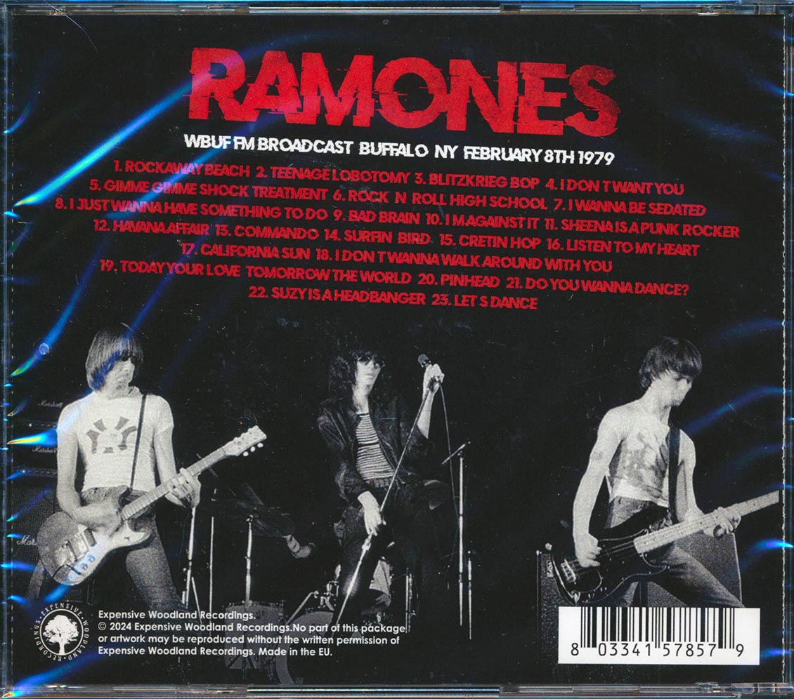 The Ramones - WBUF FM Broadcast Buffalo NY February 8th, 1979