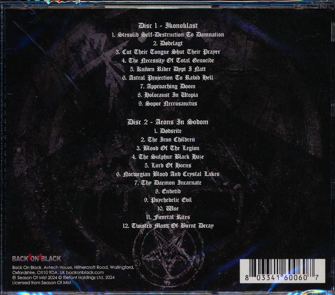 Urgehal - Ikonoclast + Aeons In Sodom (2 albums on 2 CDs) (21 tracks) (2xCD)