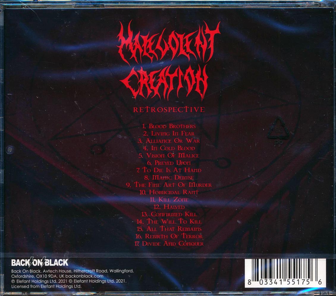 Malevolent Creation - Retrospective