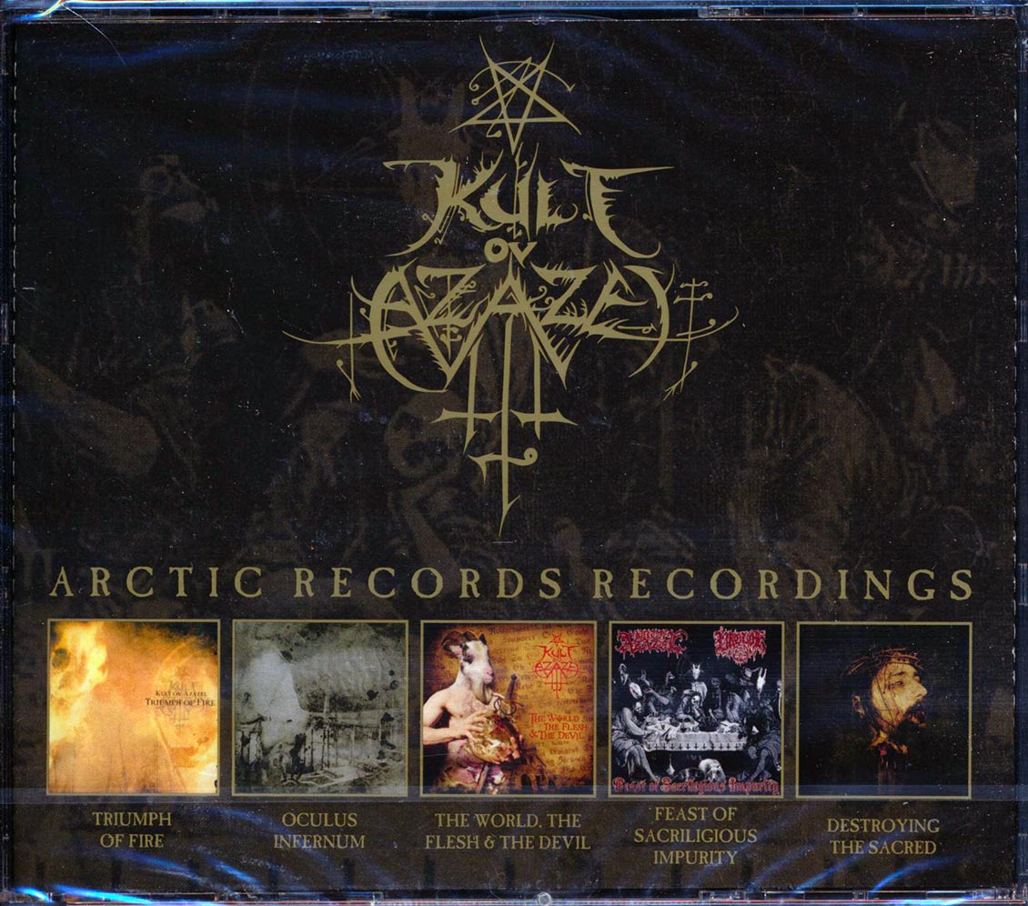 Kult Ov Azazel - Artic Records Recordings (45 tracks) (5xCD)