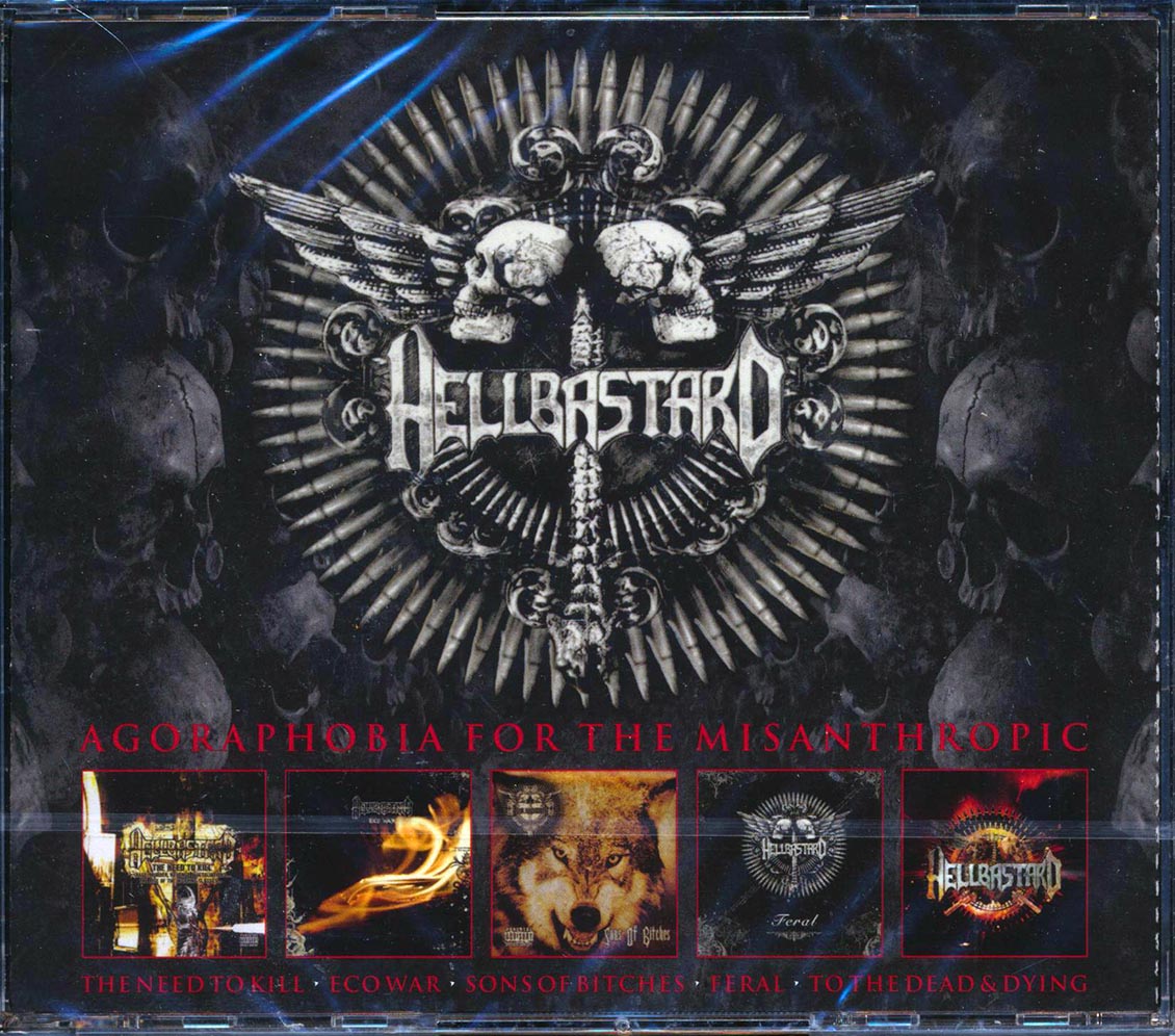 Hellbastard - Agoraphobia For The Misanthropic (40 tracks) (4xCD)