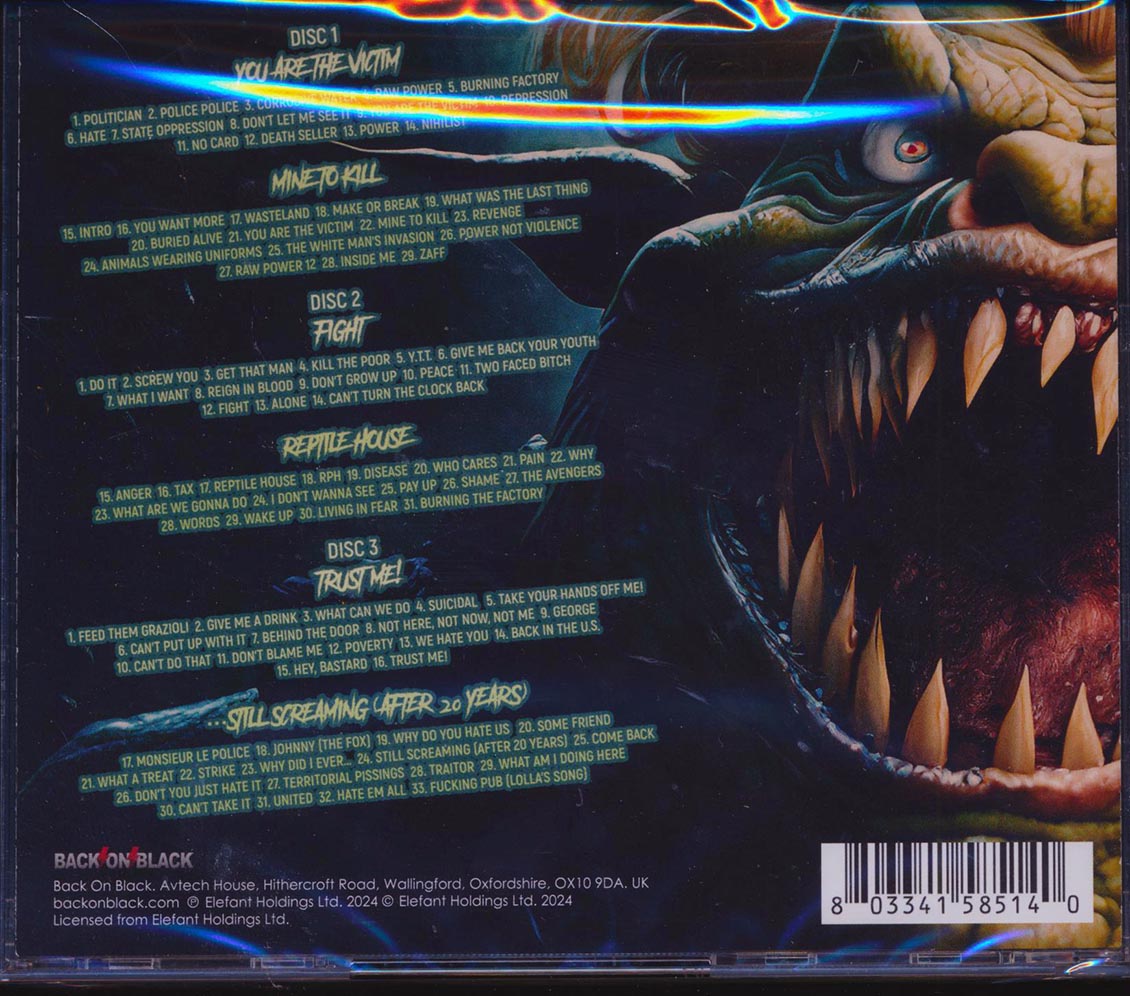 Raw Power - Never Stopped Screaming (93 tracks) (3xCD)