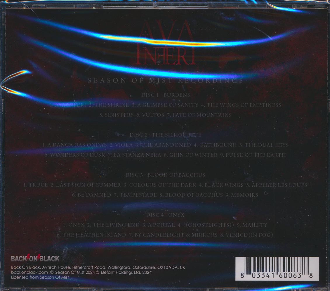 Ava Inferi - Season Of Mist Recordings (33 tracks) (4xCD)