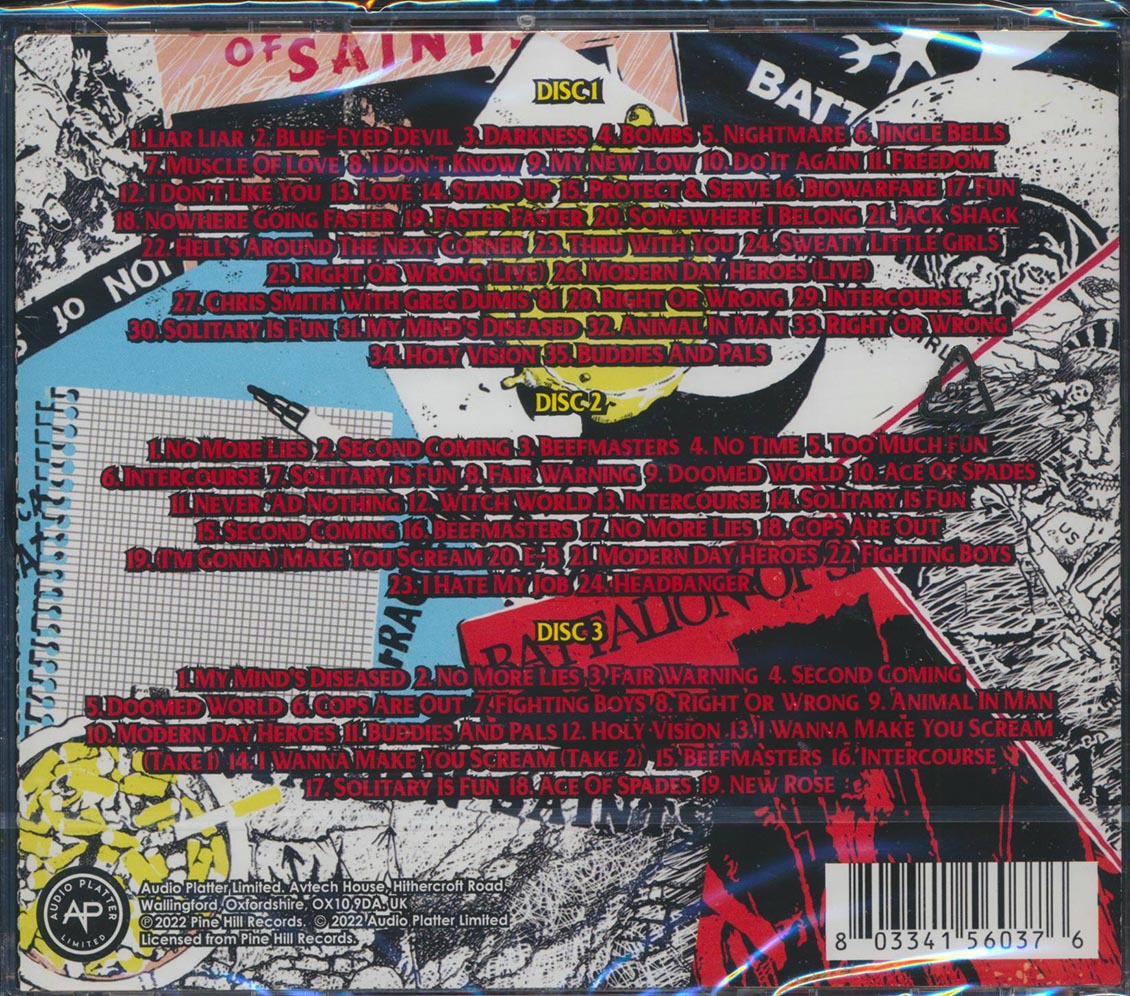 Battalion Of Saints - Complete Discography (78 tracks) (3xCD)