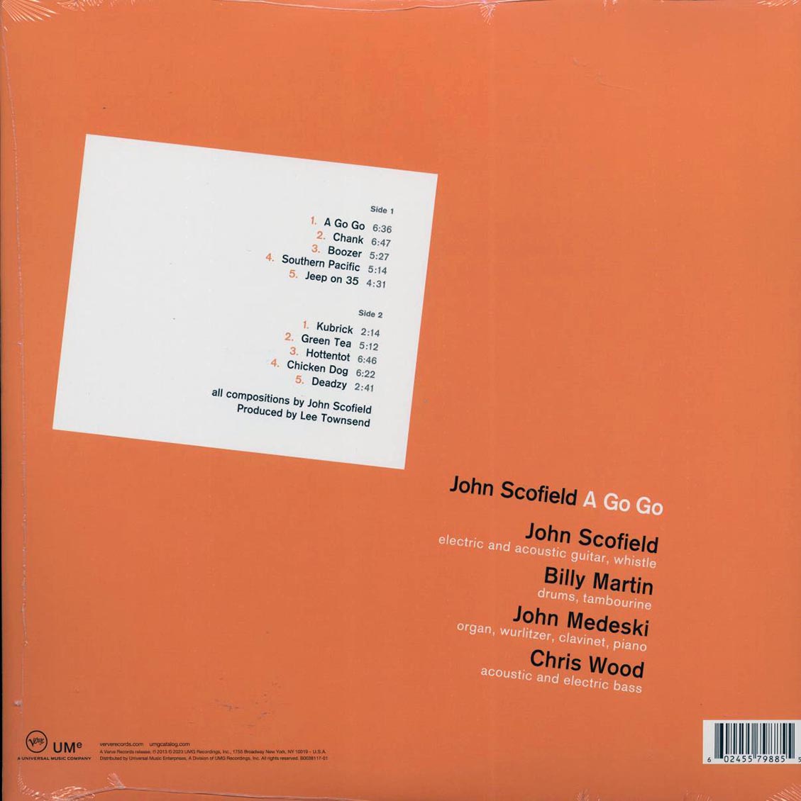 John Scofield - A Go Go (180g) (audiophile)