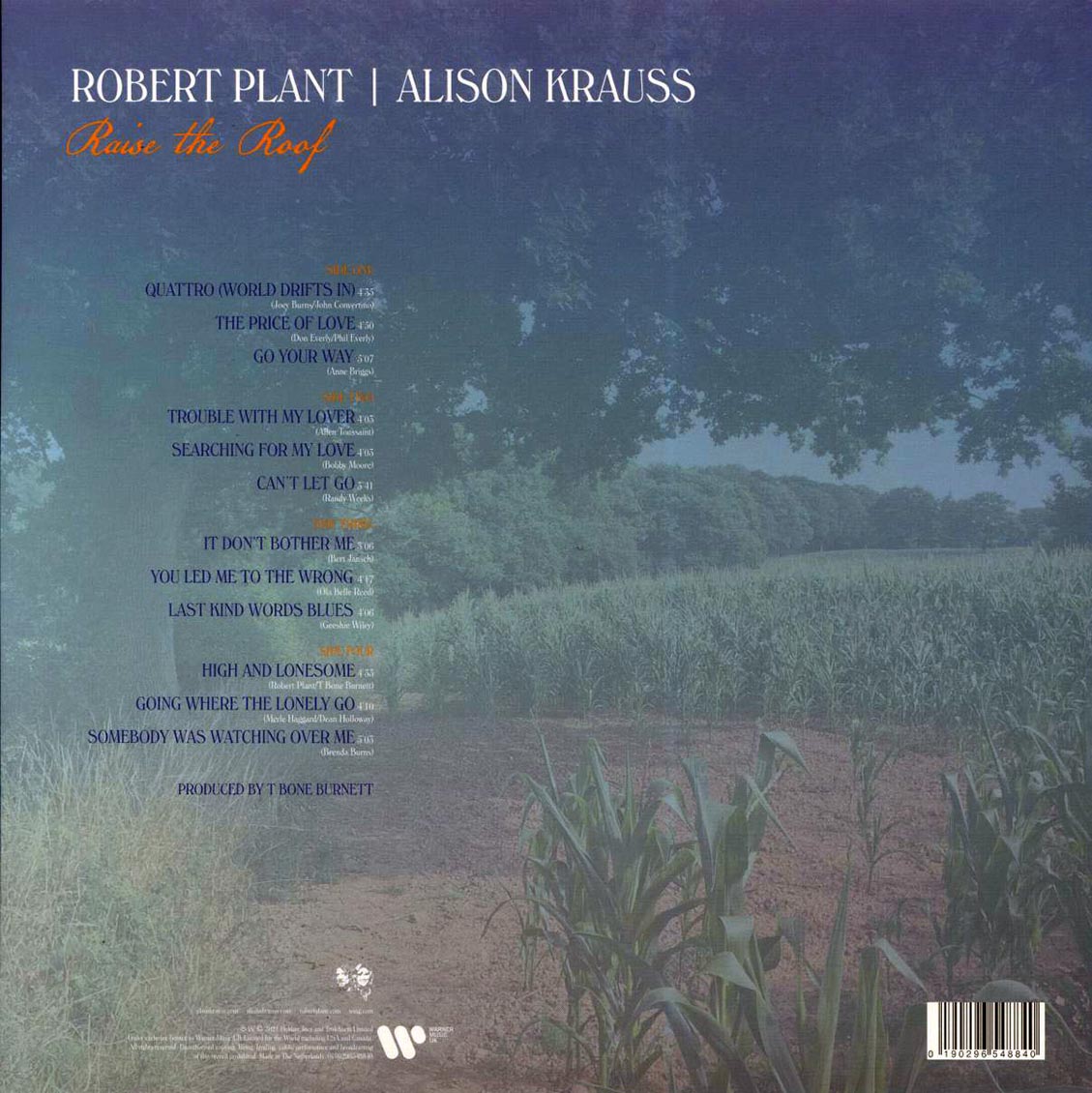 Robert Plant, Alison Krauss - Raise The Roof (RSD 2021) (ltd. ed.) (2xLP) (yellow vinyl)