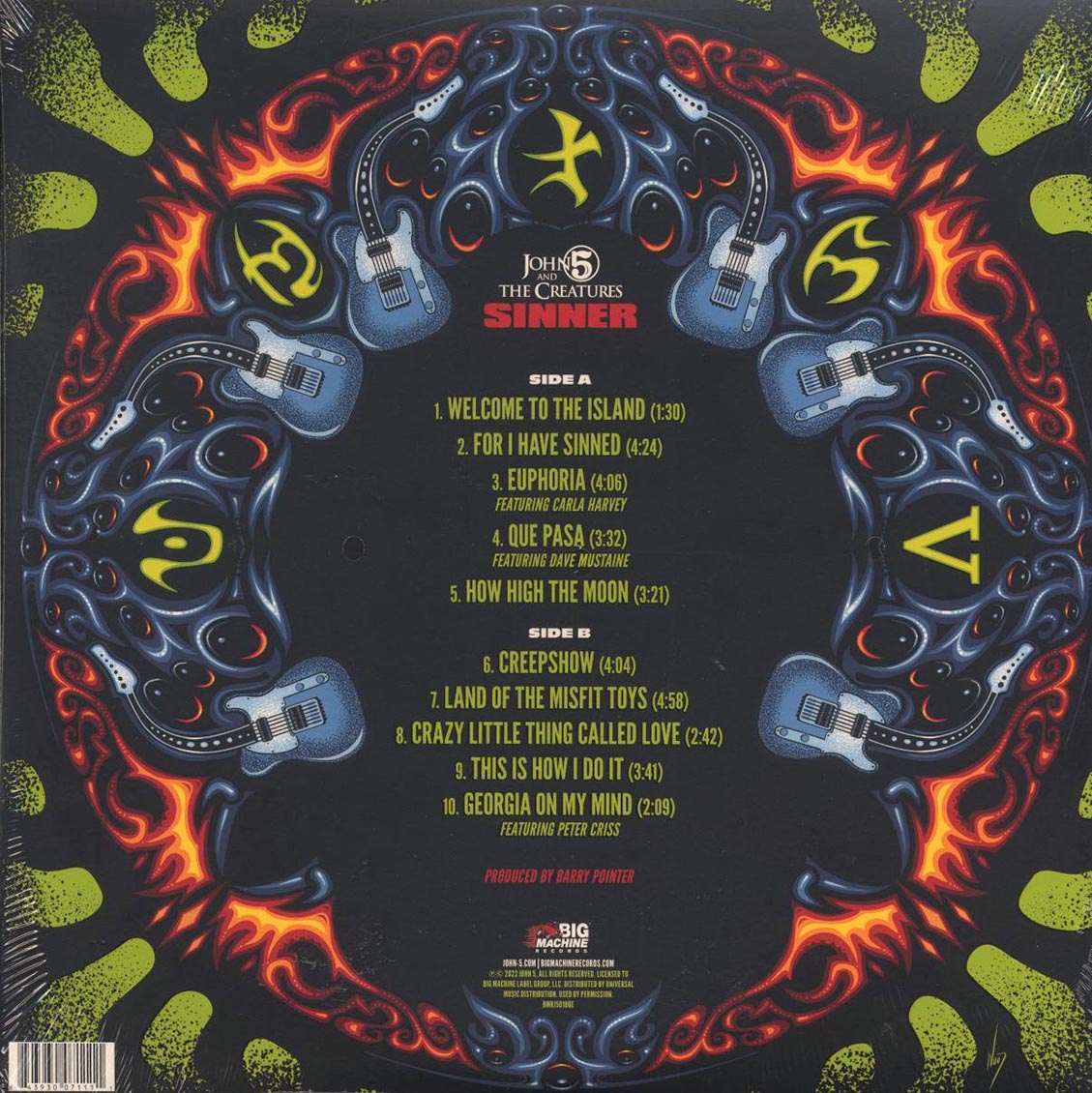 John 5 - Sinner (yellow vinyl)