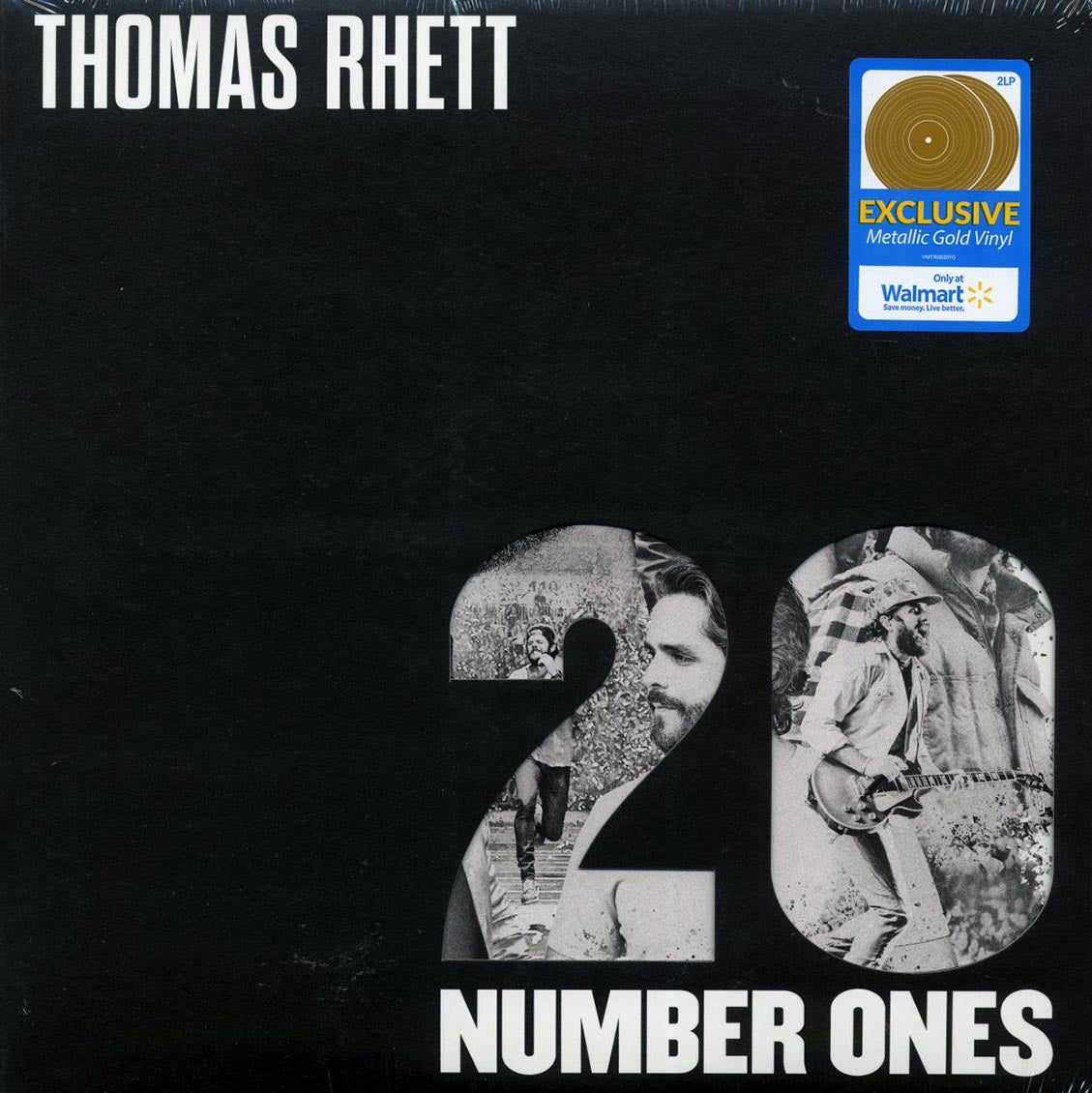 Thomas Rhett - 20 Number Ones (die-cut jacket) (ltd. ed.) (2xLP) (gold vinyl)