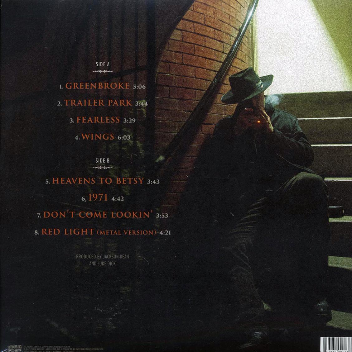 Jackson Dean - Live At The Ryman (black ice vinyl)