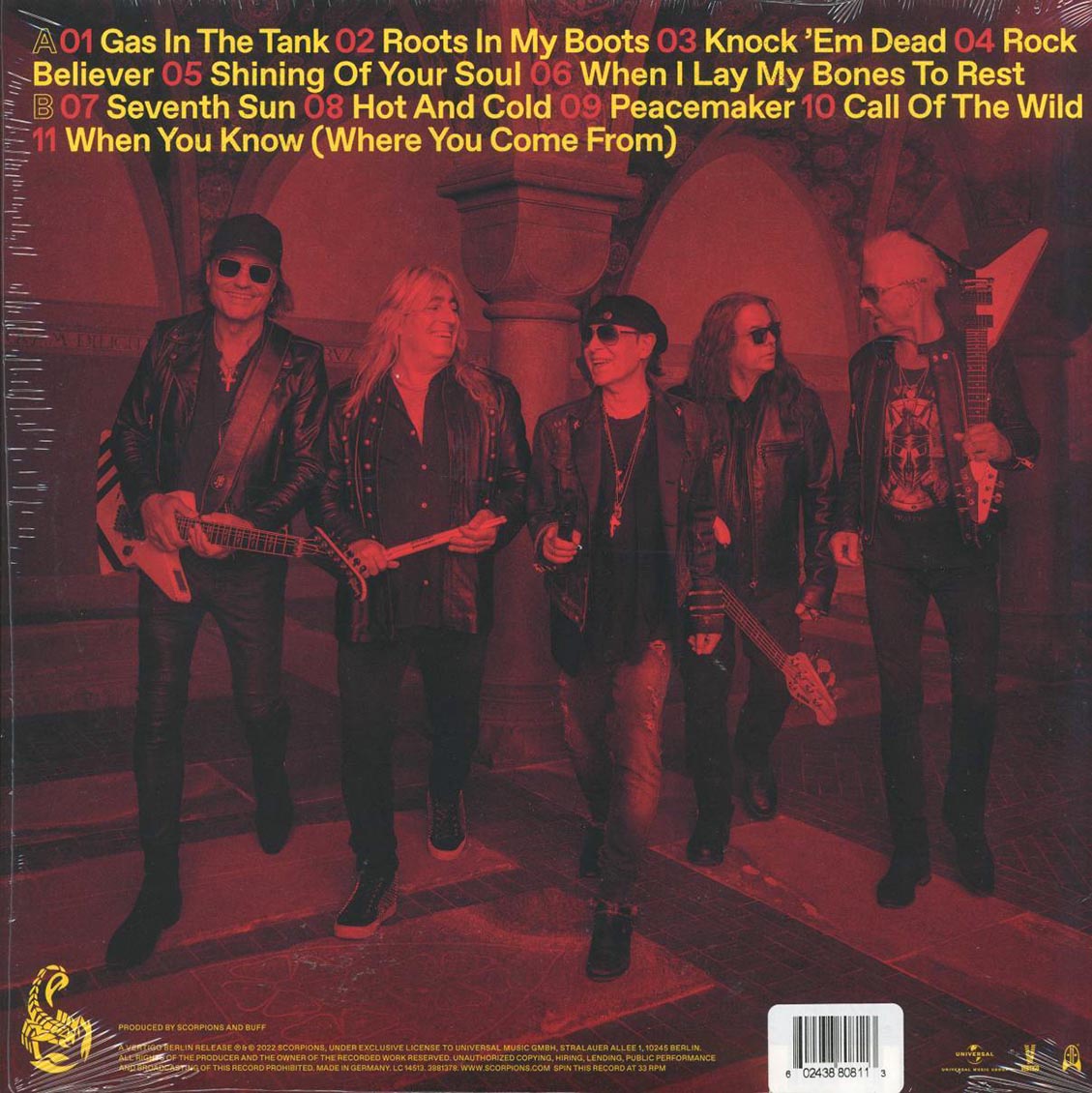 Scorpions - Rock Believer (Includes Slipmat) (ltd. ed.) (incl. slipmat)