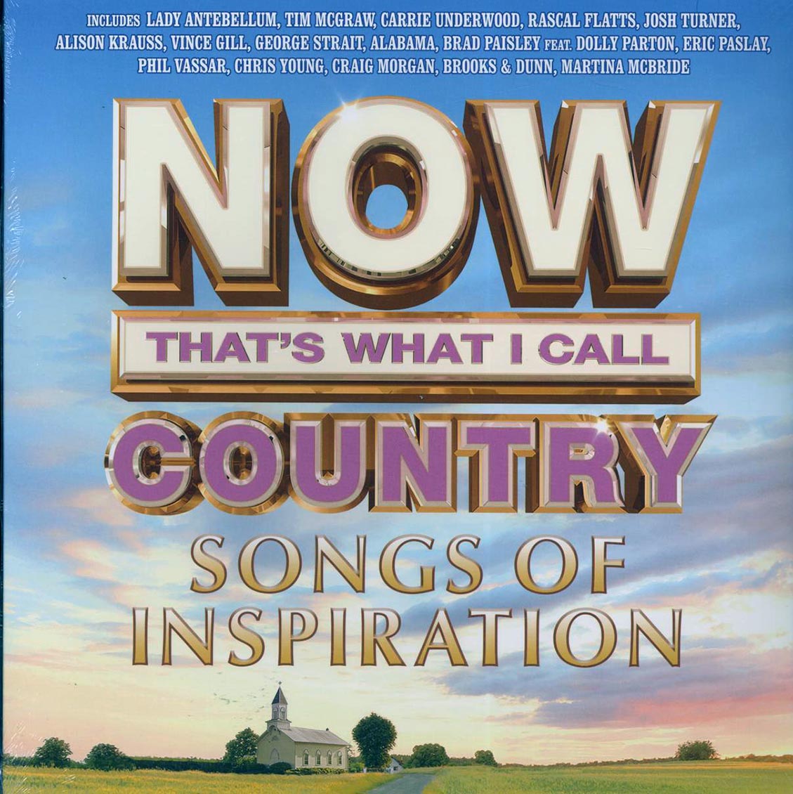 George Strait, Vince Gill, Lady Antebellum, Tim McGraw, Carrie Underwood, Etc. - Now That's What I Call Country: Songs Of Inspiration (2xLP)