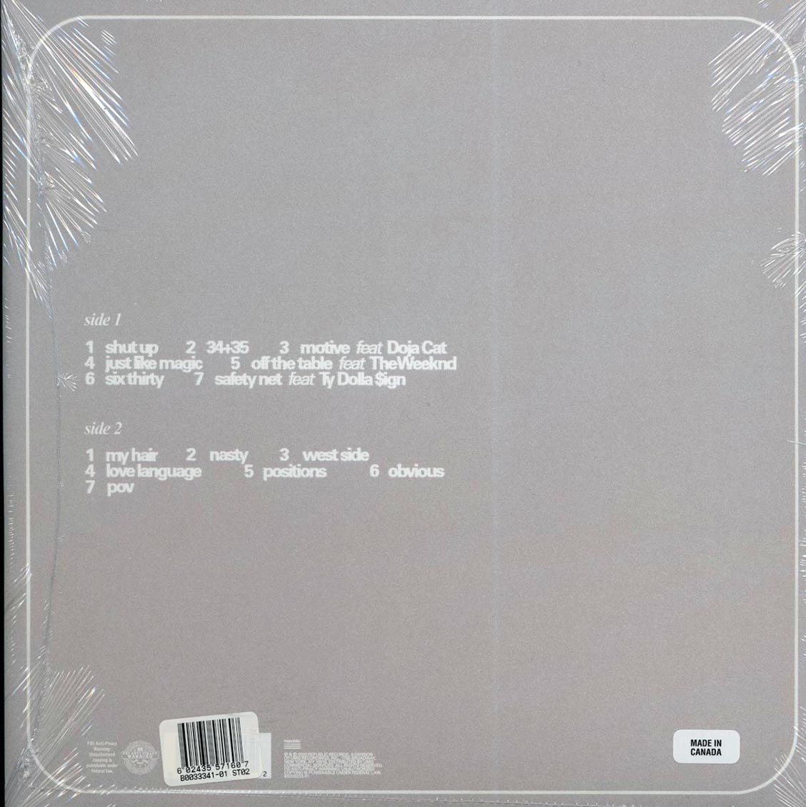 Ariana Grande - Positions (ltd. ed.) (green vinyl)