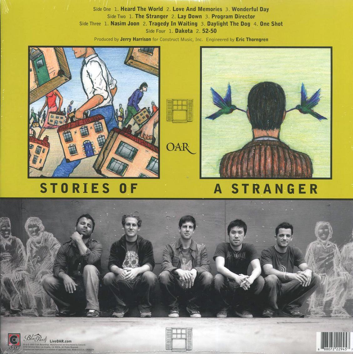 OAR - Stories Of A Stranger (RSD 2021) (ltd. ed.) (2xLP) (blue vinyl)