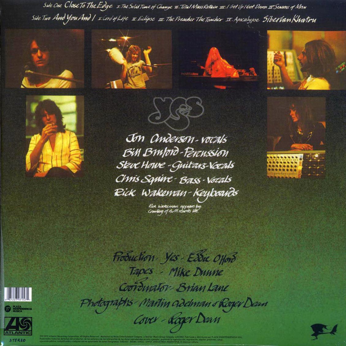 Yes - Close To The Edge