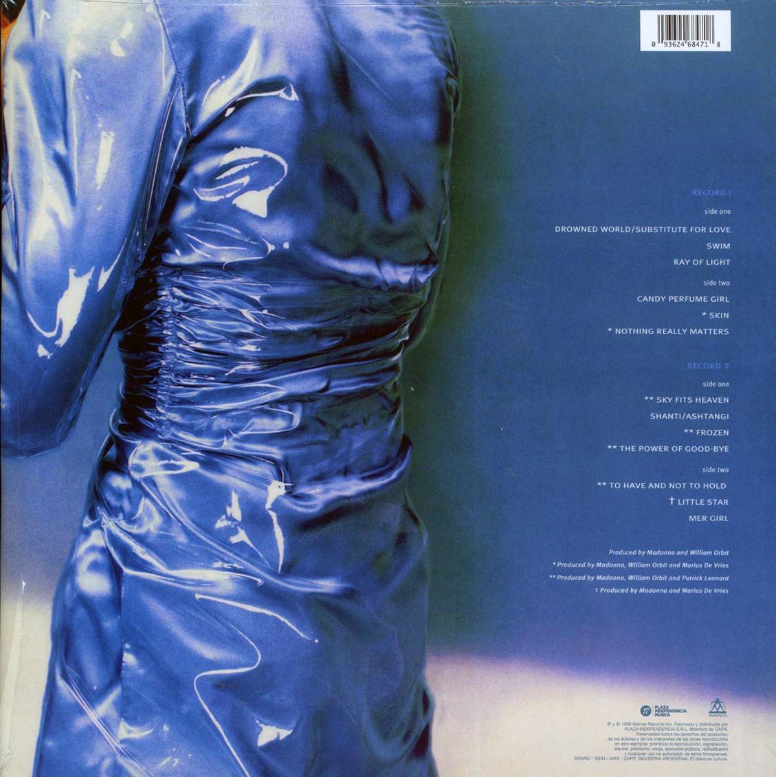 Madonna - Ray Of Light (2xLP)
