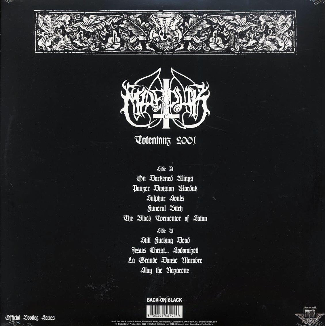 Marduk - Totentanz 2001 (ltd. ed.) (gold vinyl)
