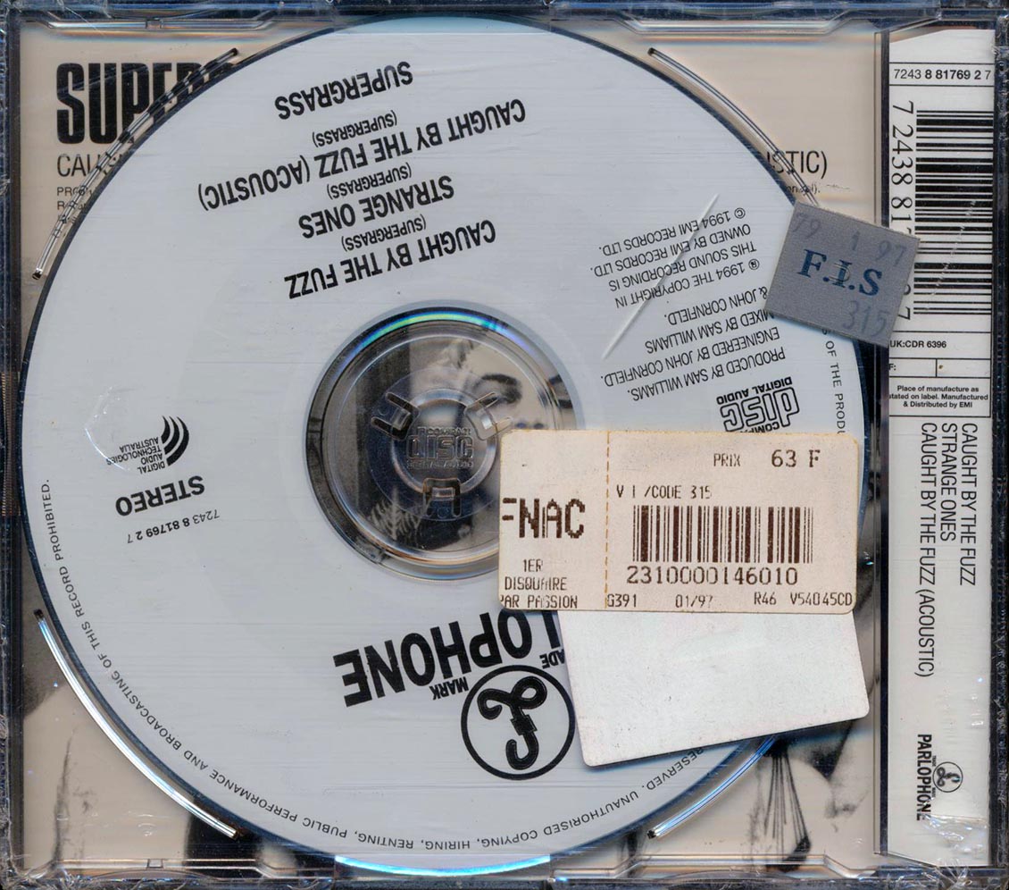 Supergrass - Caught By The Fuzza