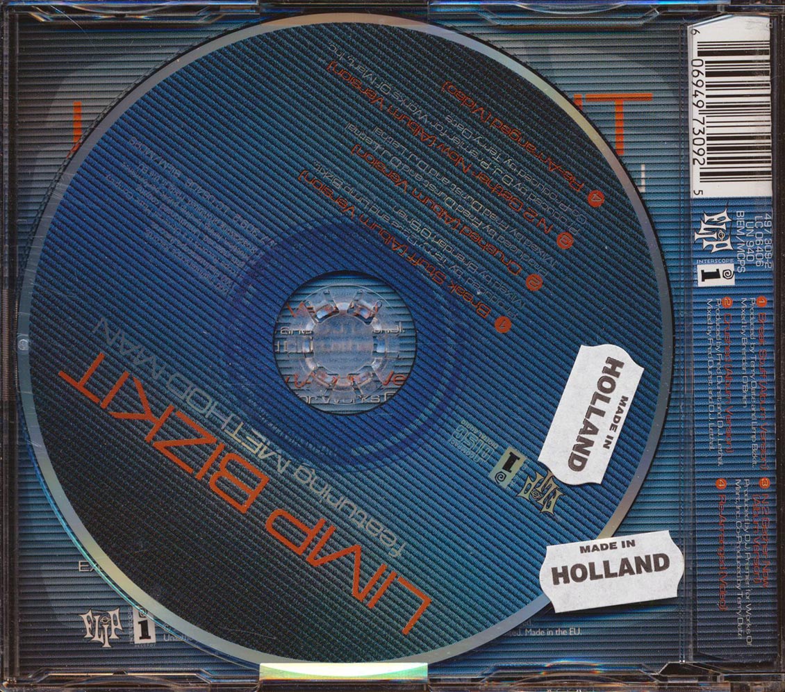 Limp Bizkit, Method Man - N 2 Gether Now/Break Stuff