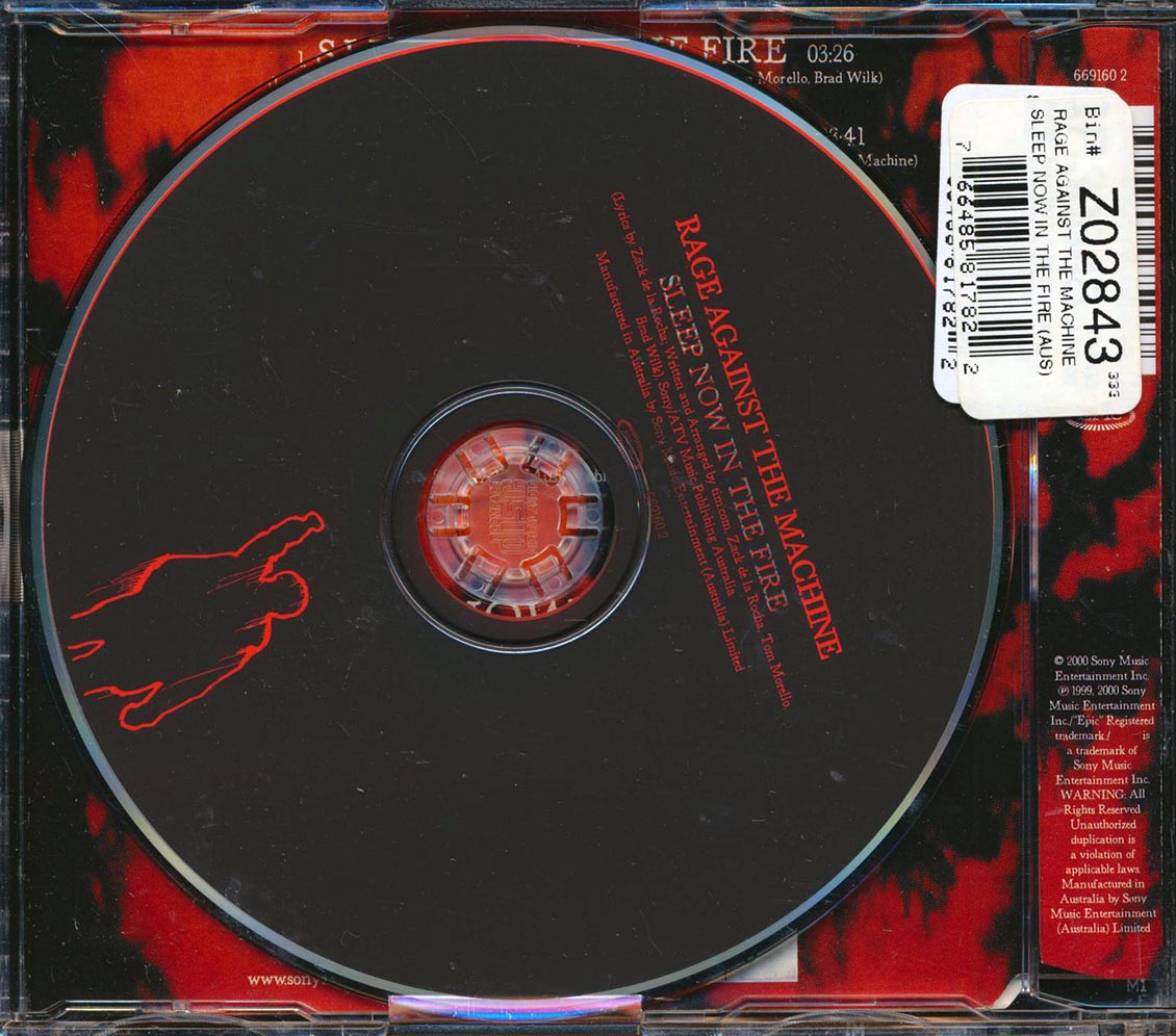 Rage Against The Machine - Sleep Now In The Fire