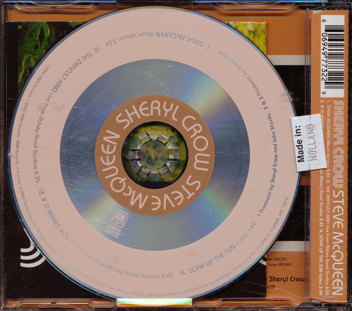 Sheryl Crow - Steve McQueen
