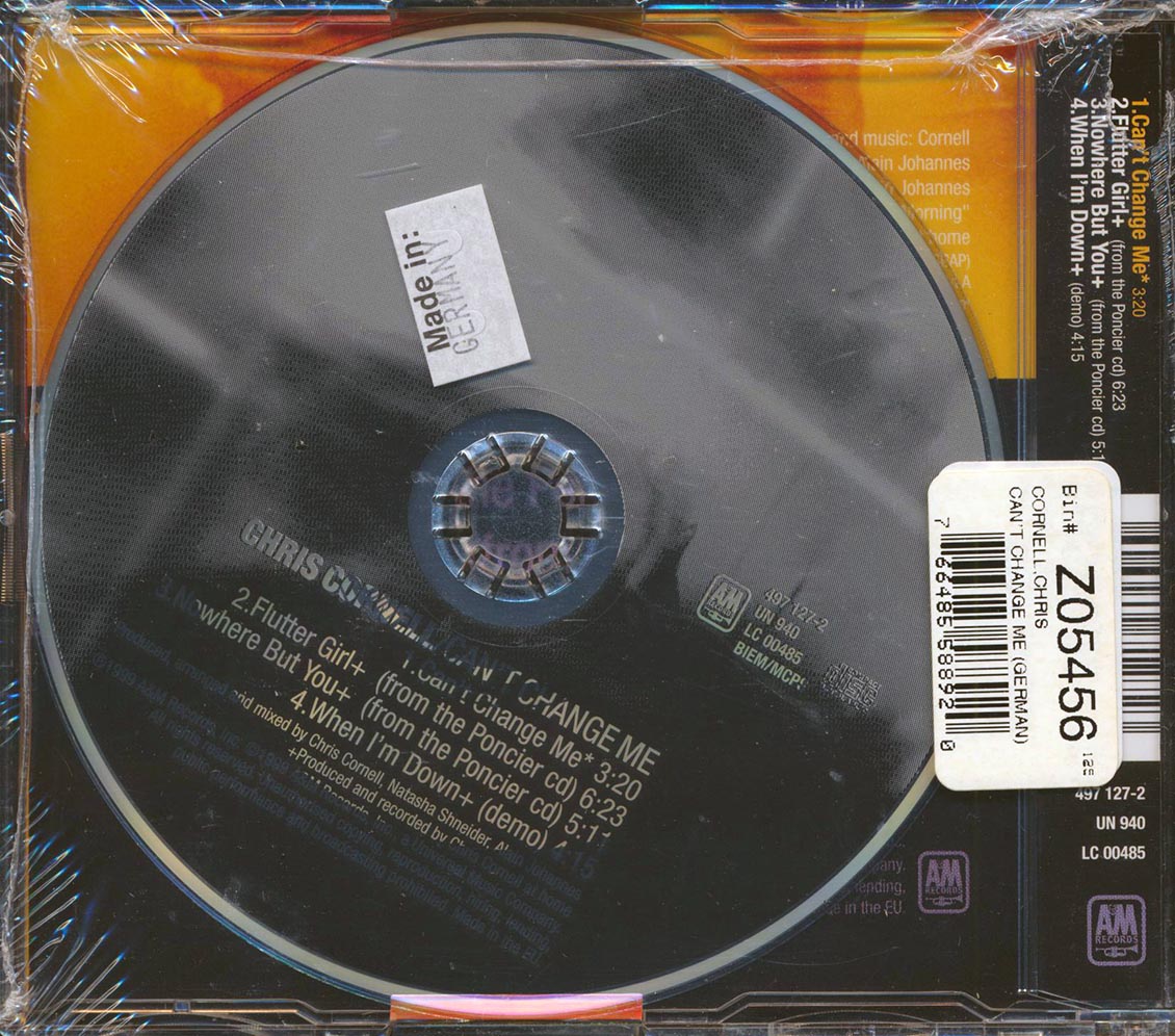 Chris Cornell - Can't Change Me