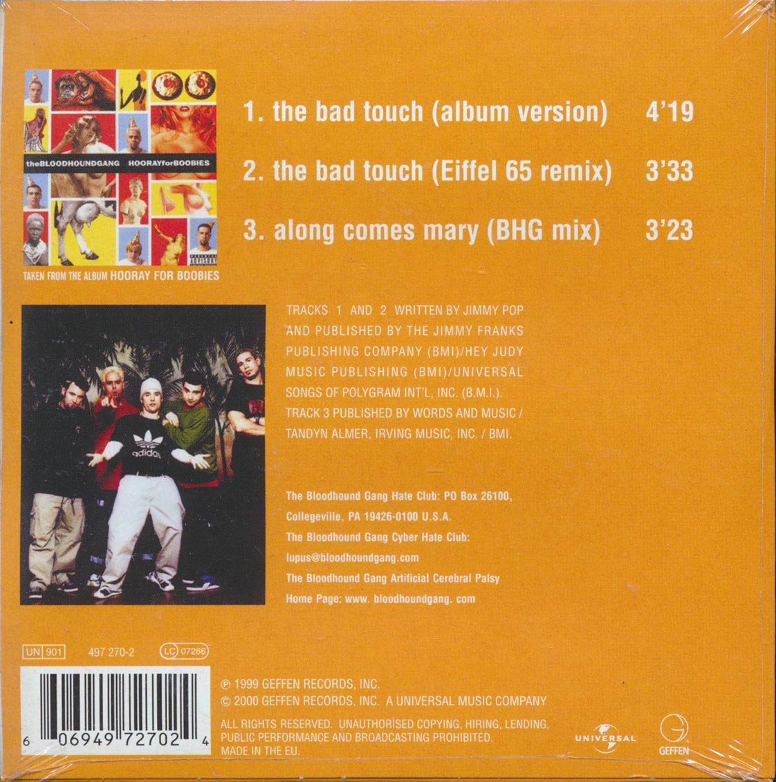 The Bloodhound Gang - The Bad Touch