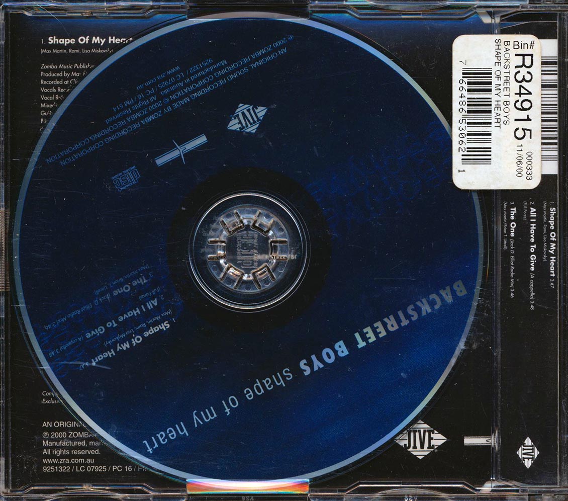 Backstreet Boys - Shape Of My Heart
