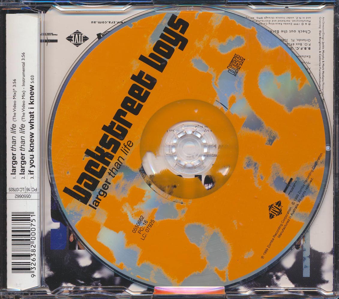 Backstreet Boys - Larger Than Life