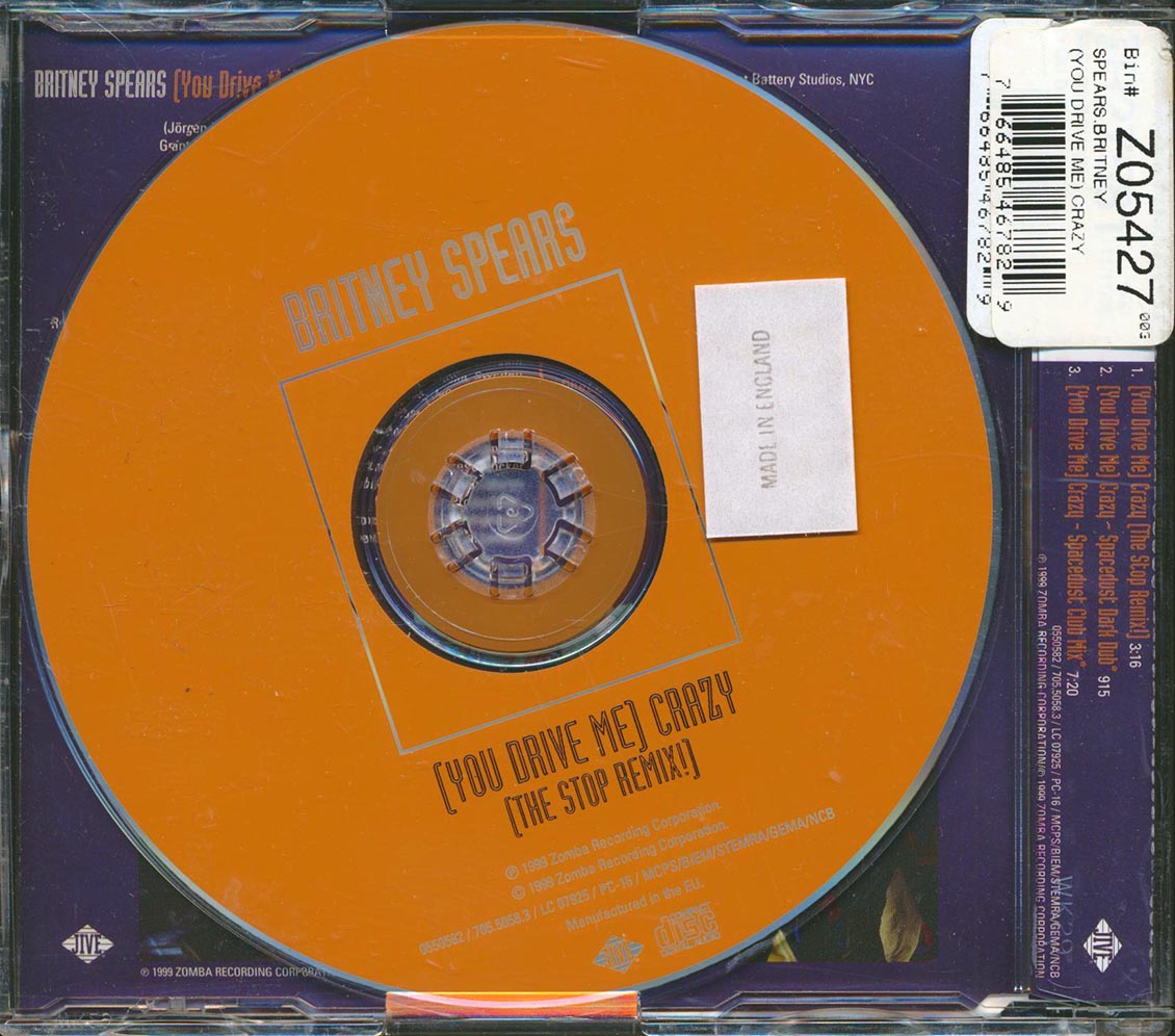 Britney Spears - You Drive Me Crazy: The Stop Remix!