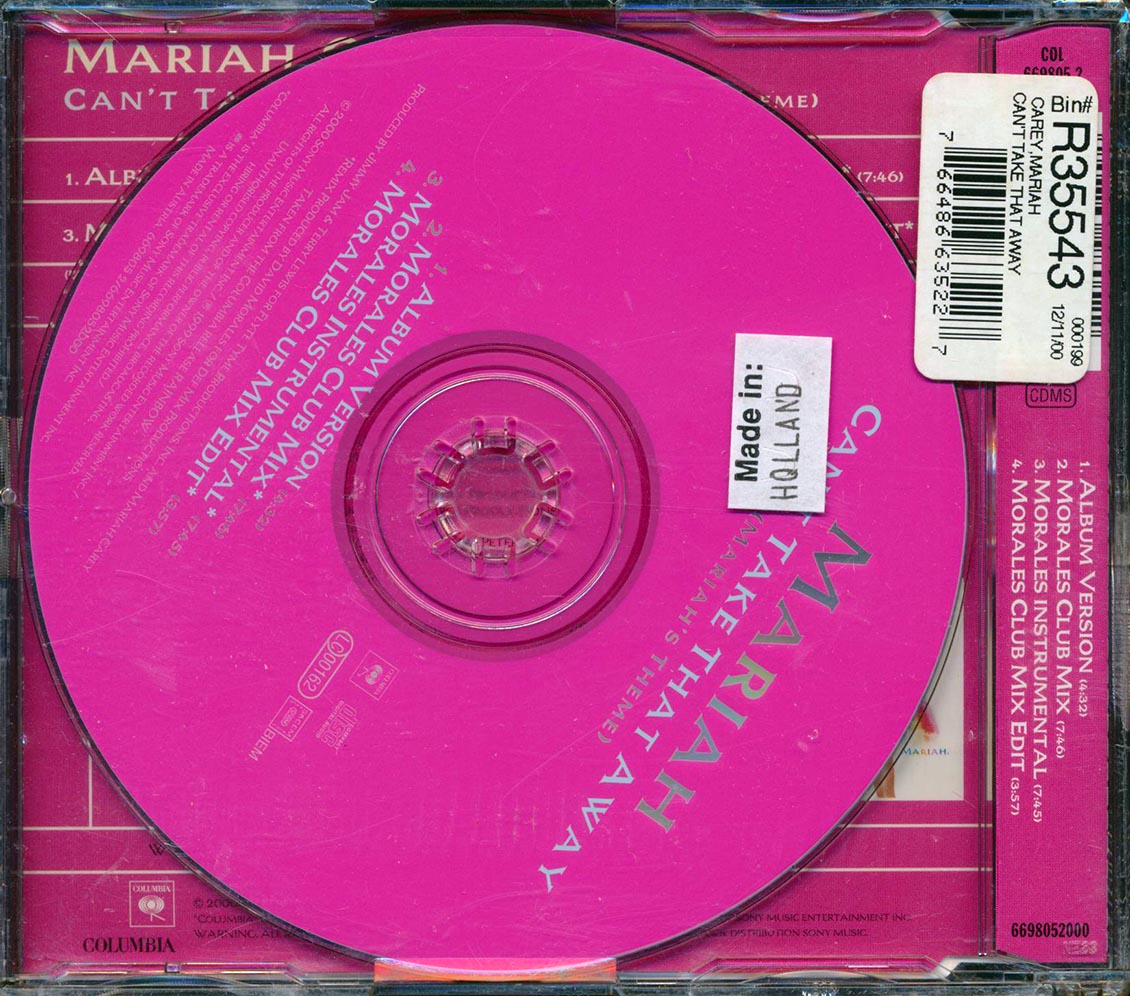 Mariah Carey - Can't Take That Away