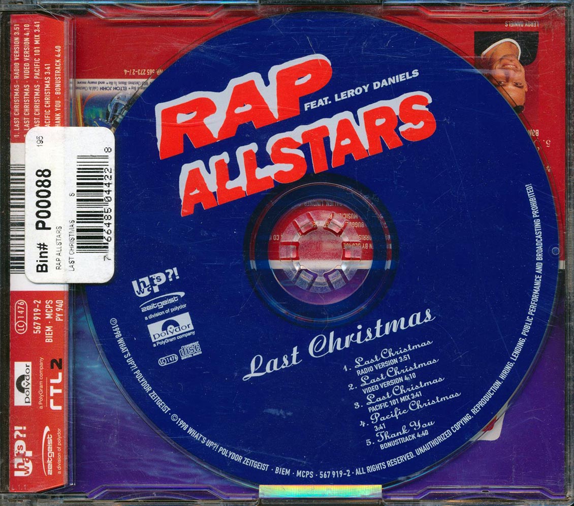 Rap All Stars, Leroy Daniels - Last Christmas