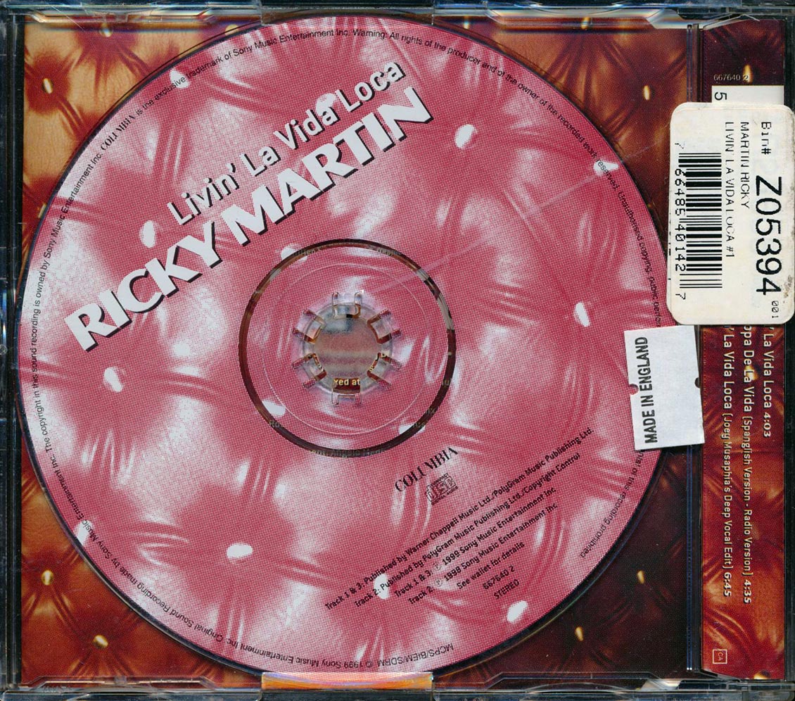 Ricky Martin - Livin' La Vida Loca