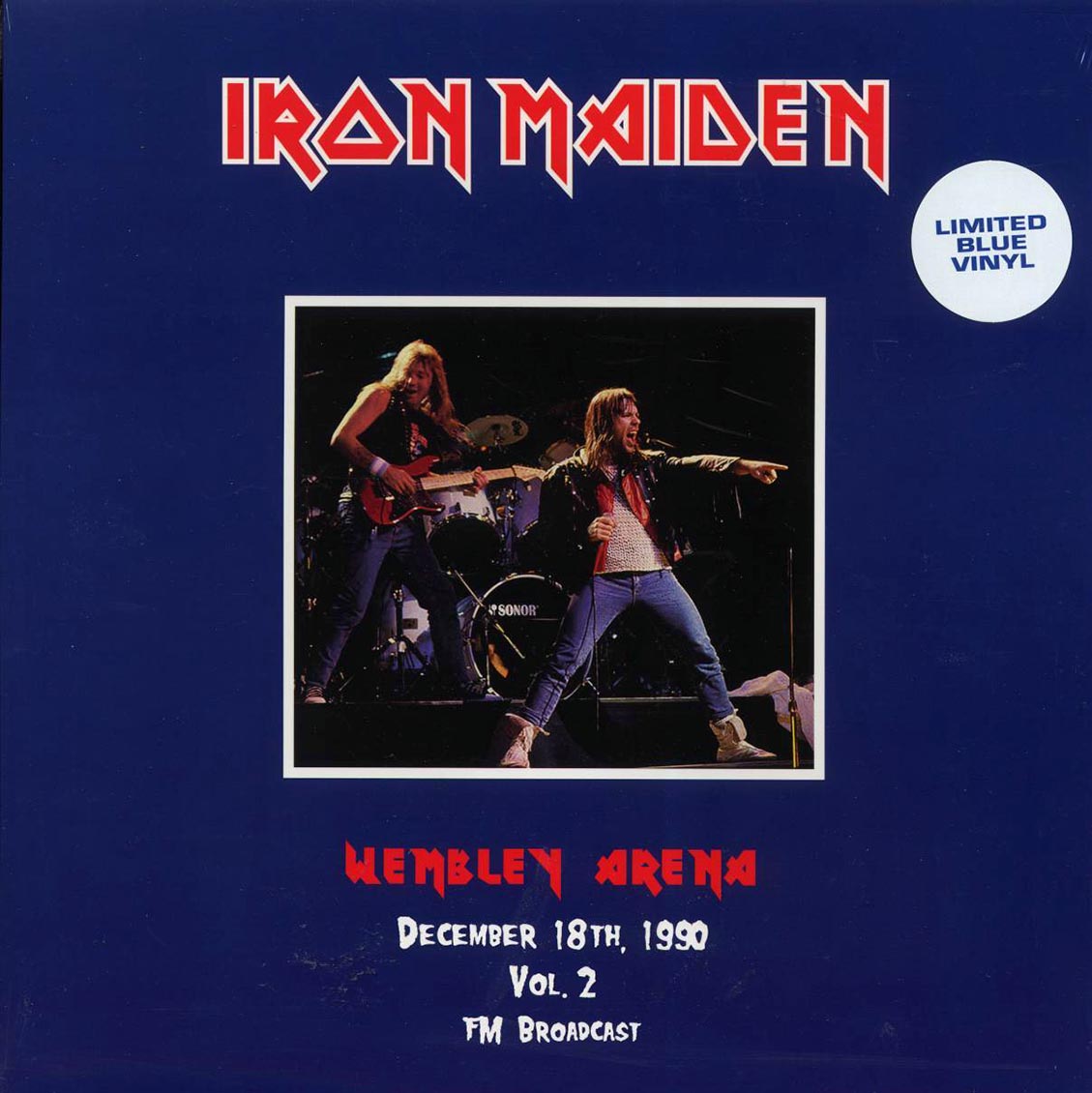 Iron Maiden - Wembley Arena 1990 Volume 2 (ltd. ed.) (blue vinyl)