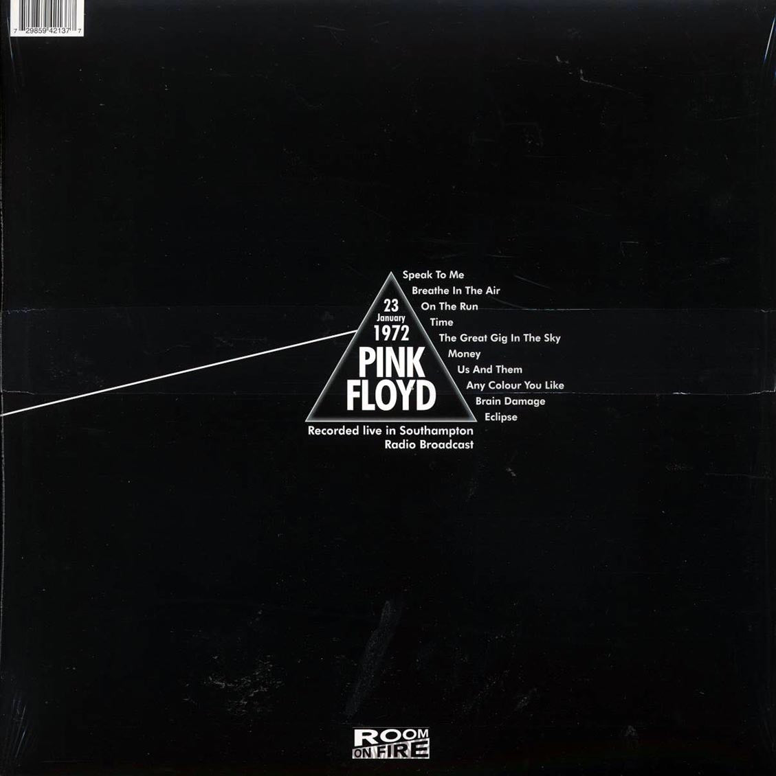 Pink Floyd - Recorded Live In Southampton, January 23, 1972 (ltd. ed.) (white vinyl)