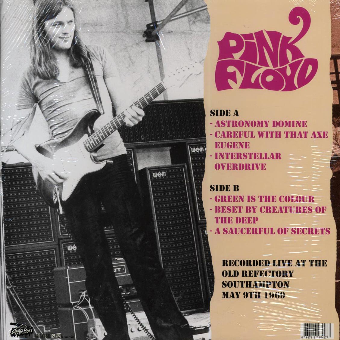 Pink Floyd - Between The Hopeful And The Damned: Live At The Old Refectory 1969