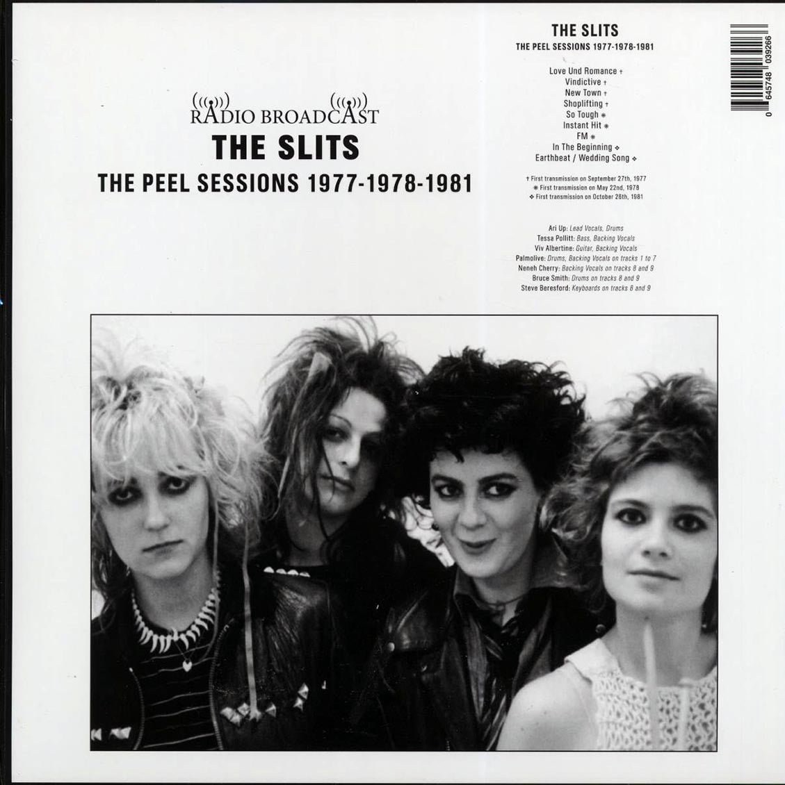 The Slits - The Peel Sessions 1977-1978-1981